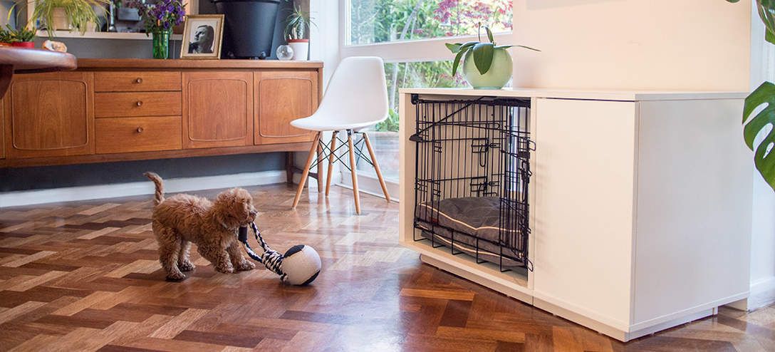 dog crate furniture australia